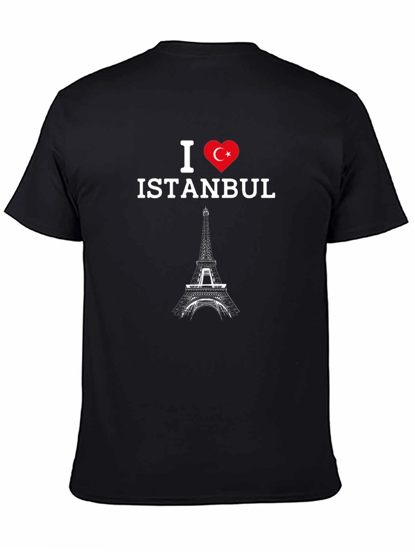 I Love Istanbul Black T-Shirt