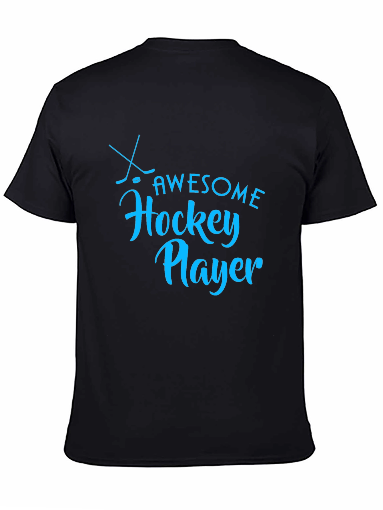 Awesome Hockey Player Graphic T-Shirt