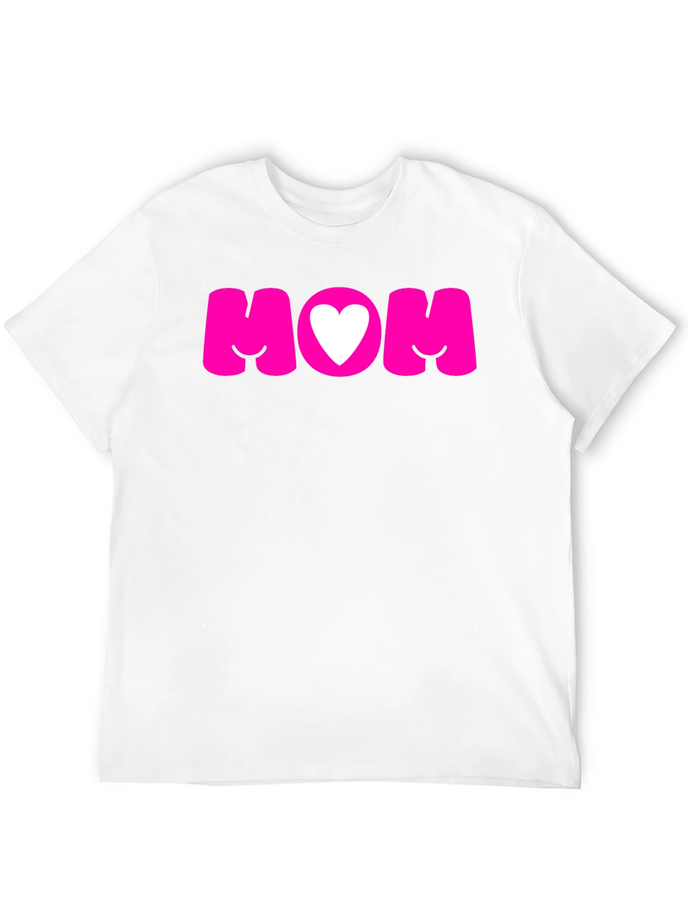 Mom Heart Graphic Tee - Black T-Shirt