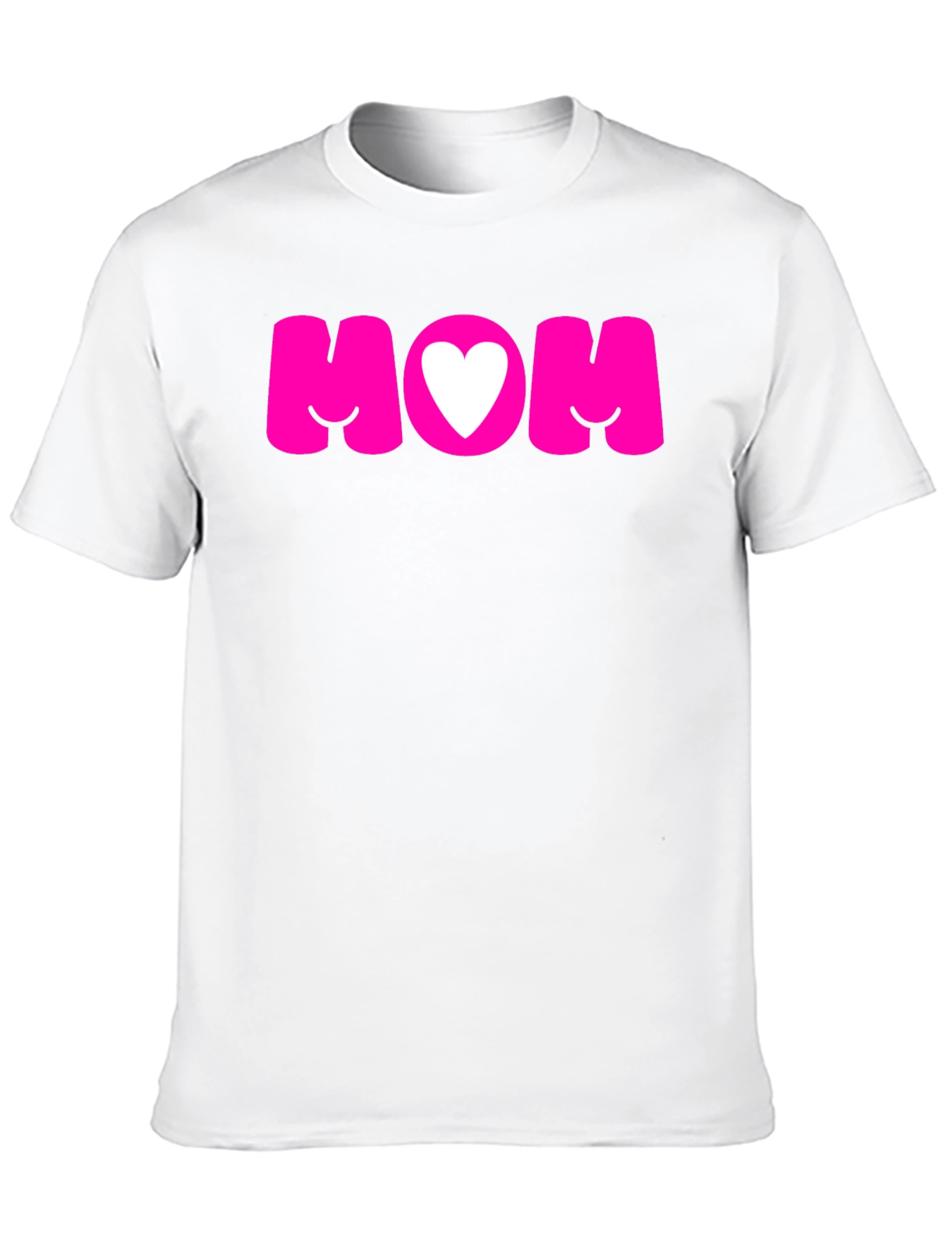 Mom Heart Graphic Tee - Black T-Shirt
