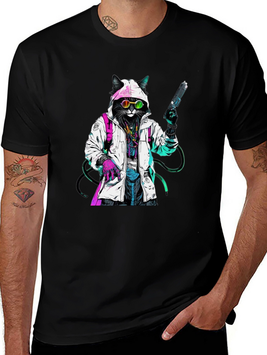 Cyberpunk Cat T-Shirt