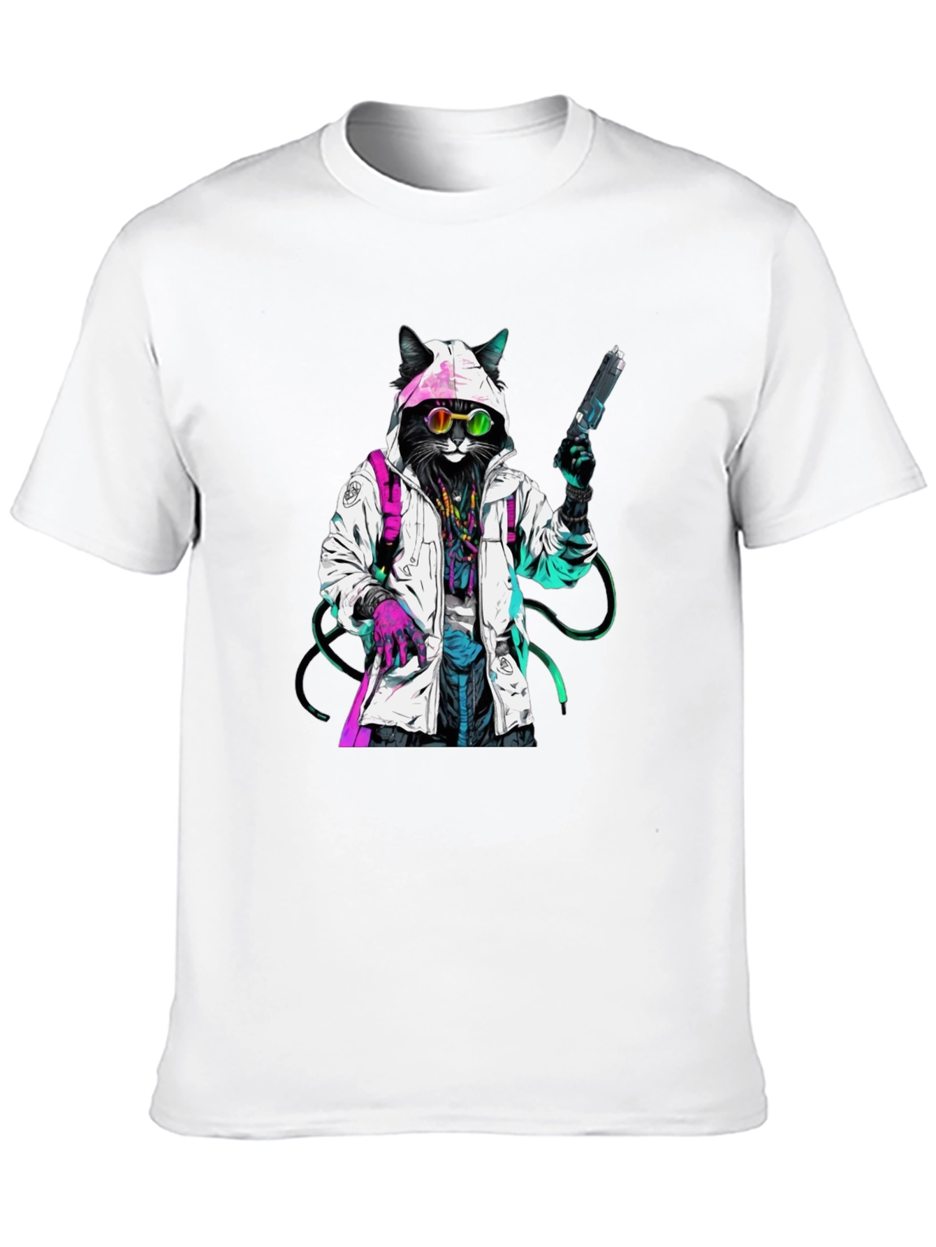 Cyberpunk Cat T-Shirt