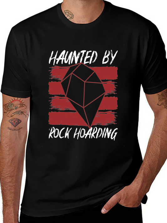 Haunted By Rock Hoarding Graphic Tee