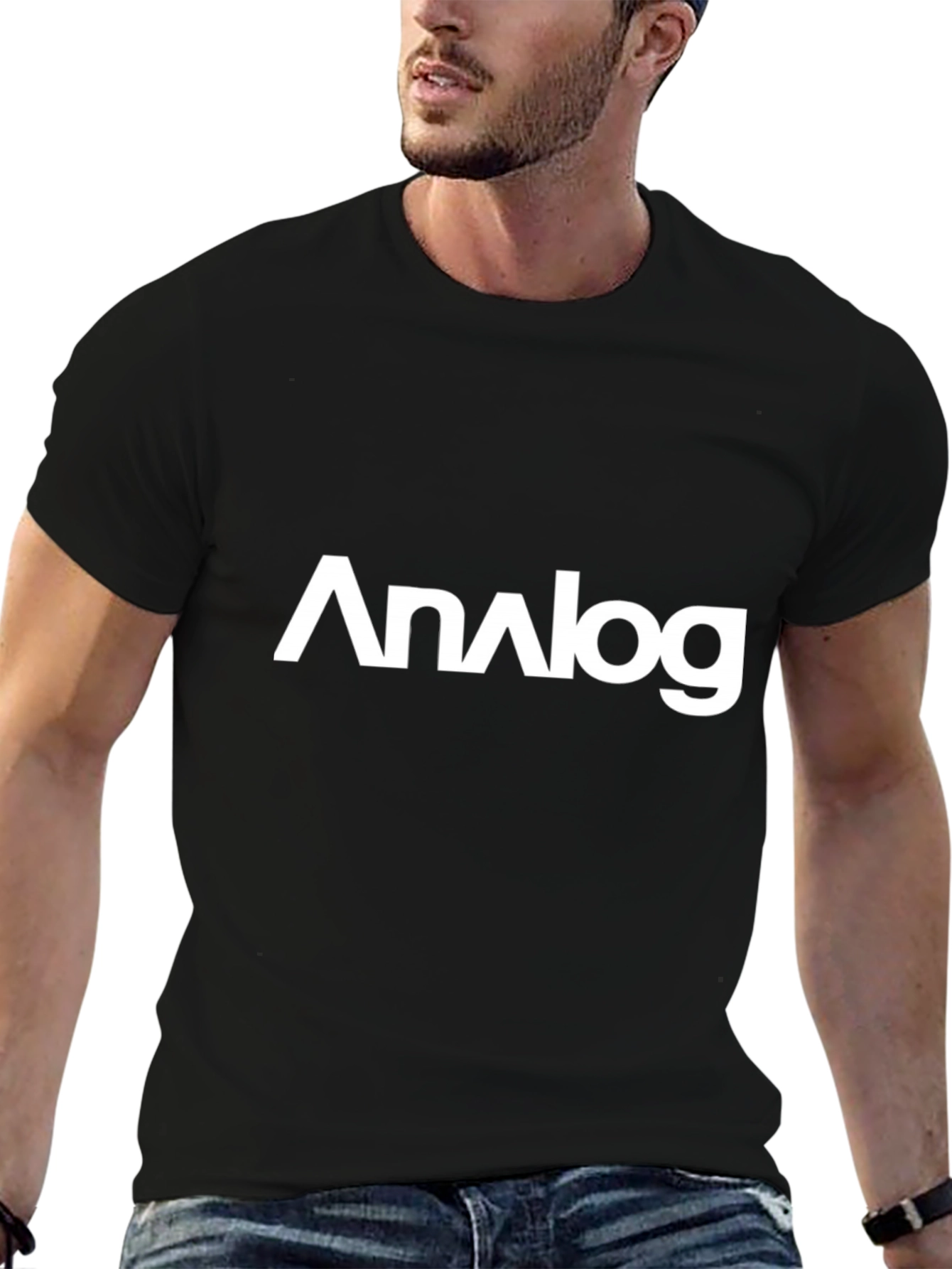 Analog Graphic Tee - Retro Cool T-Shirt