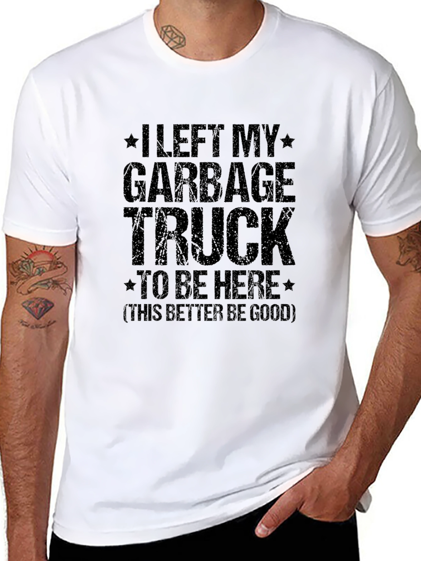 Garbage Truck Humor T-Shirt