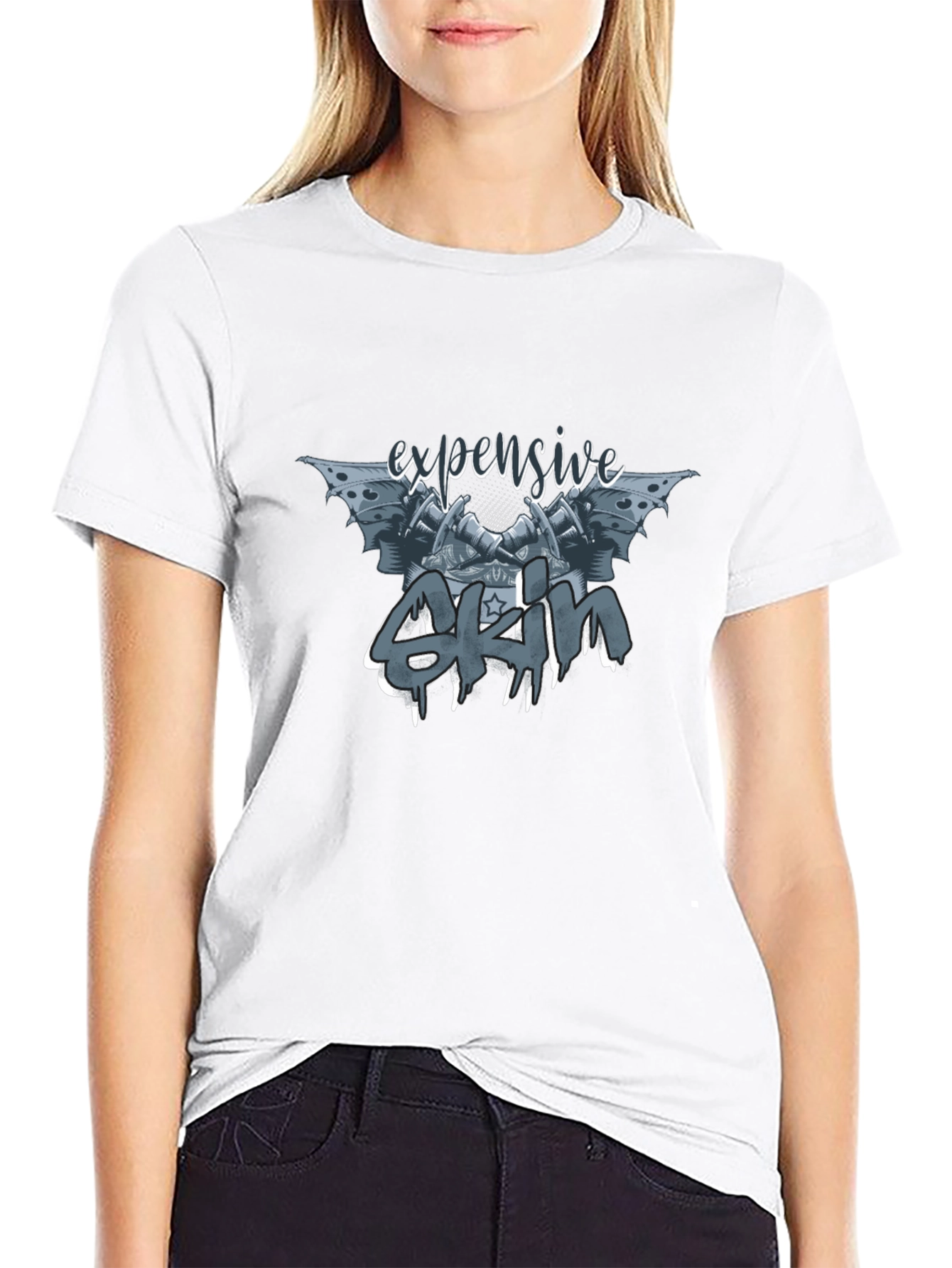 Expensive 4KM Graphic Black T-Shirt