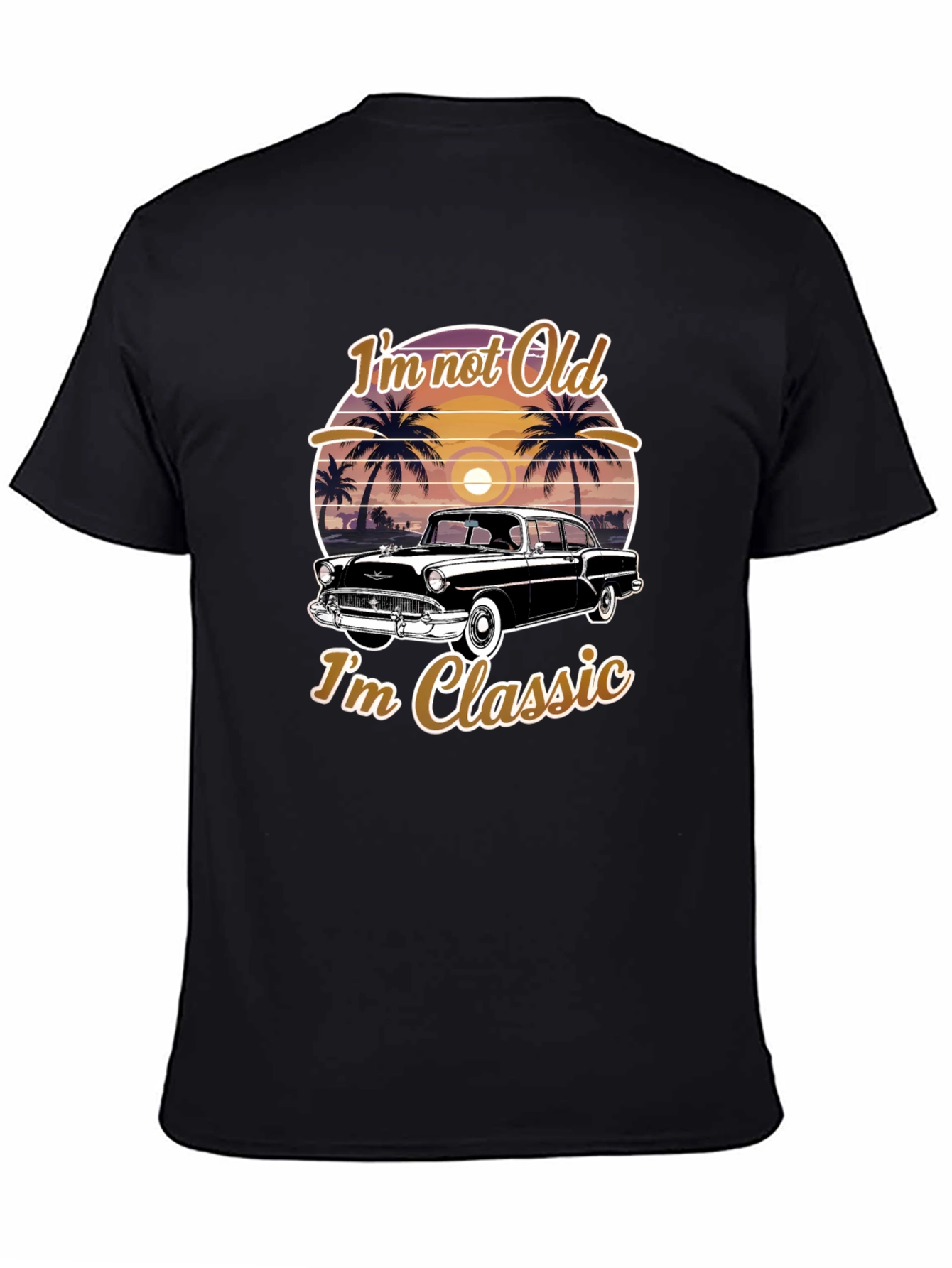 Im Not Old Im Classic Car Graphic Tee
