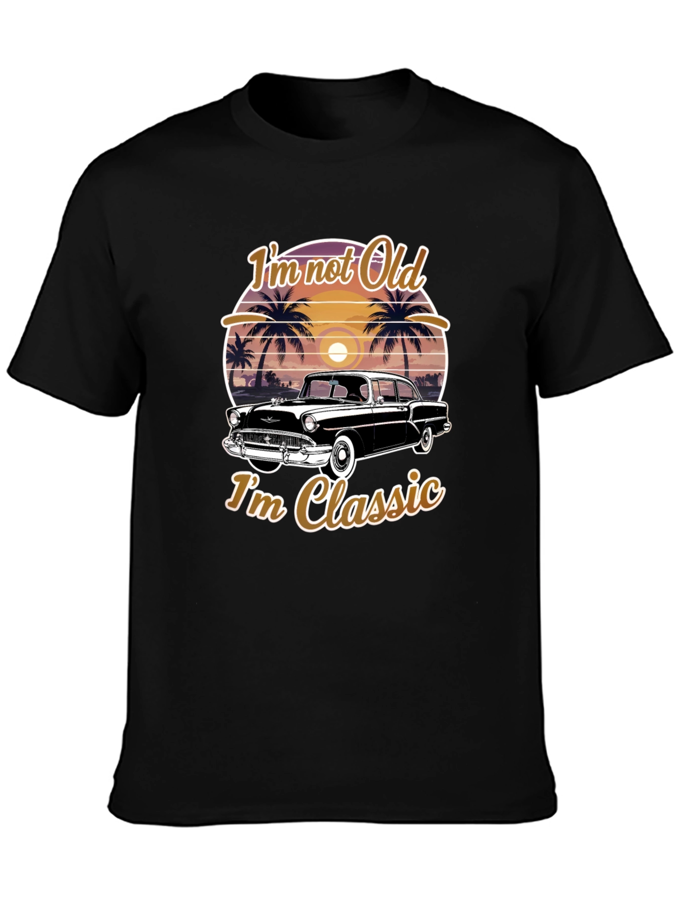 Im Not Old Im Classic Car Graphic Tee