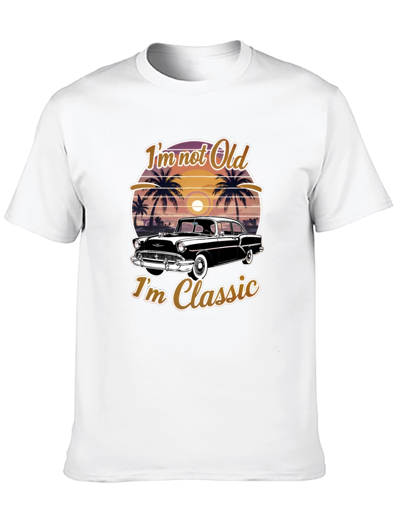 Im Not Old Im Classic Car Graphic Tee