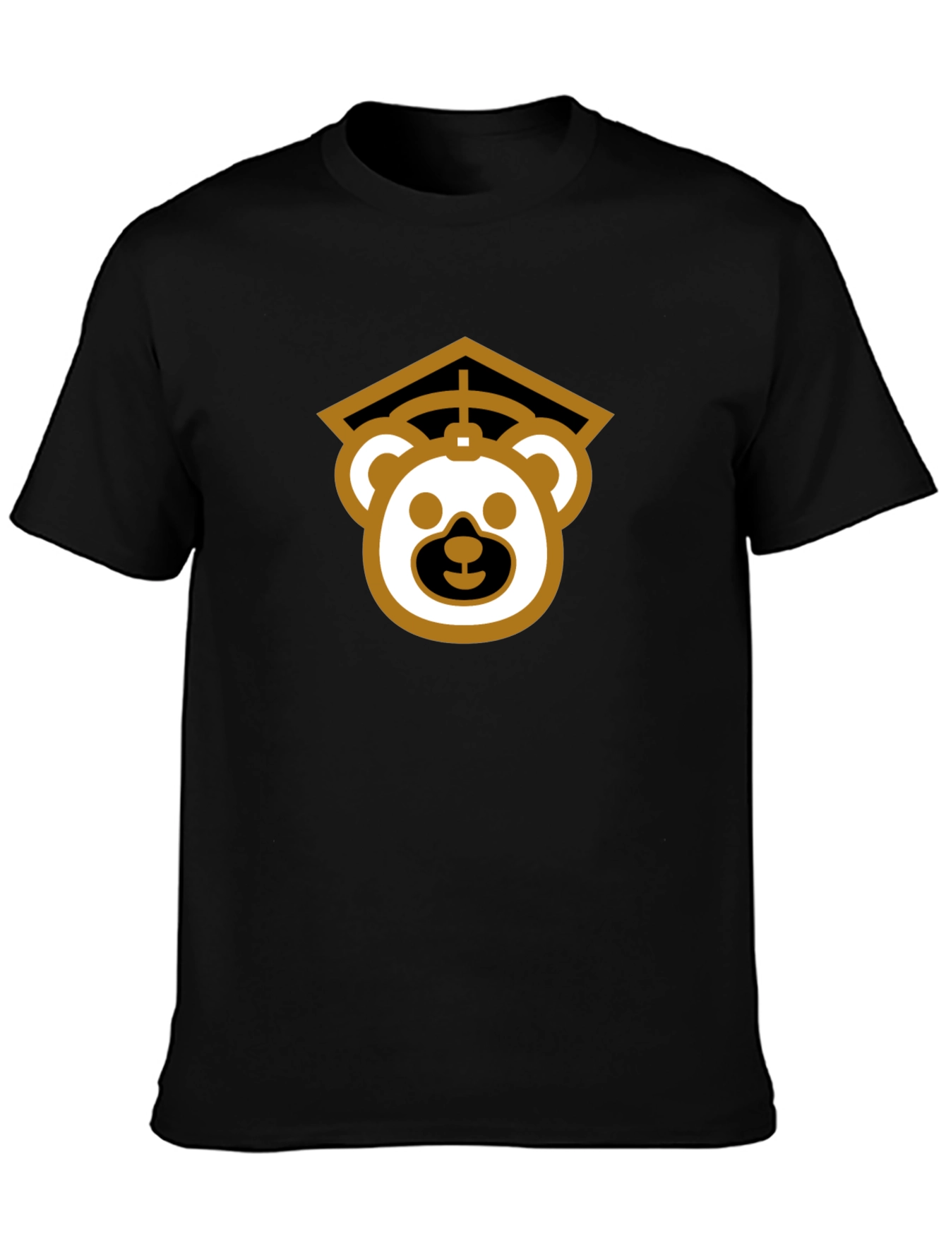 Graduation Bear Black T-Shirt