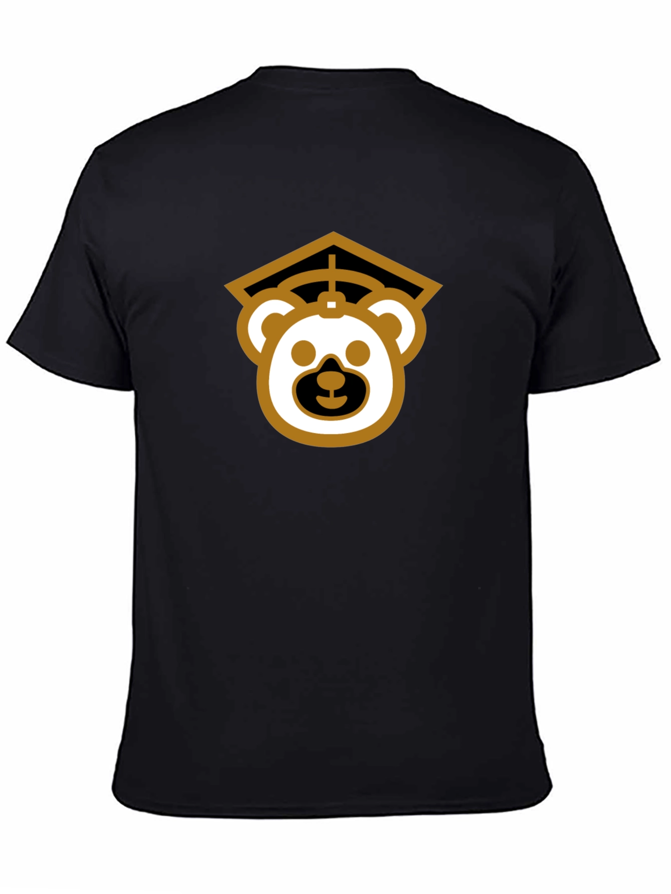 Graduation Bear Black T-Shirt