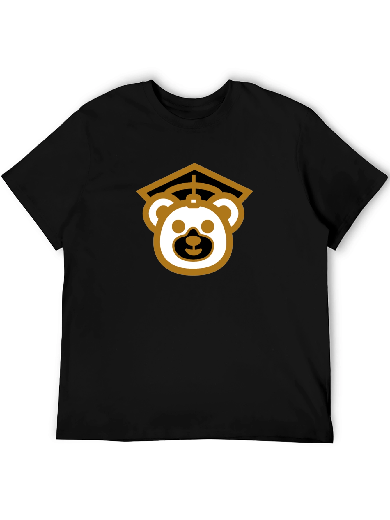 Graduation Bear Black T-Shirt