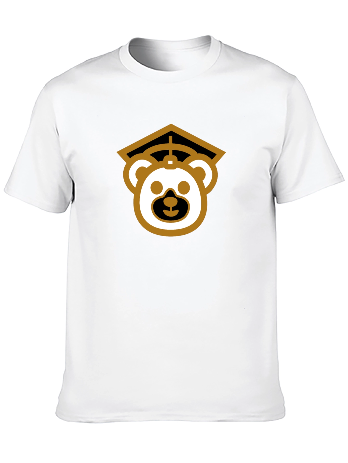 Graduation Bear Black T-Shirt
