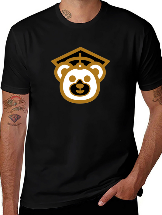 Graduation Bear Black T-Shirt
