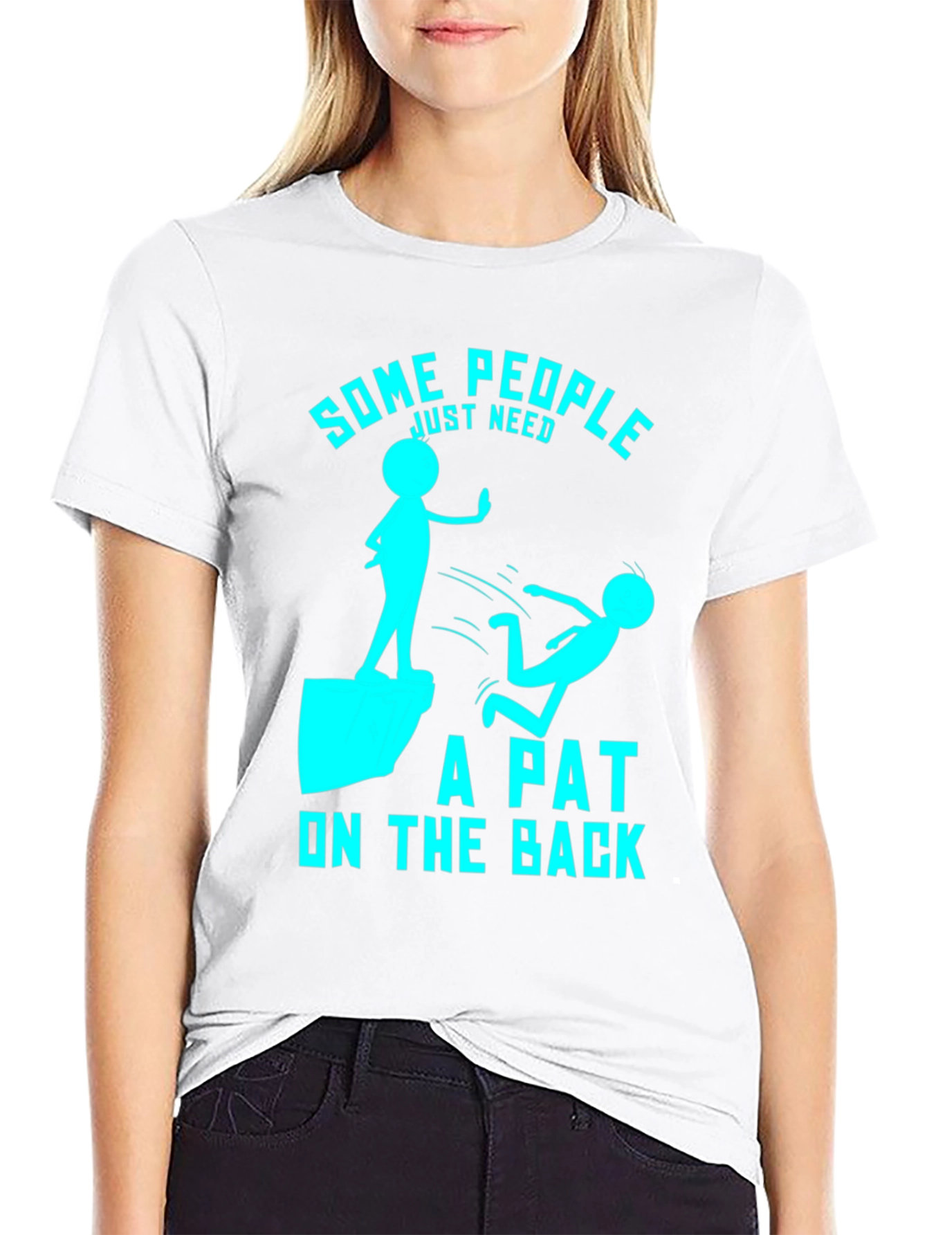 Funny Pat On The Back Graphic T-Shirt