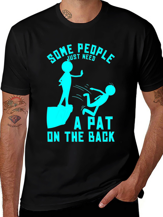 Funny Pat On The Back Graphic T-Shirt