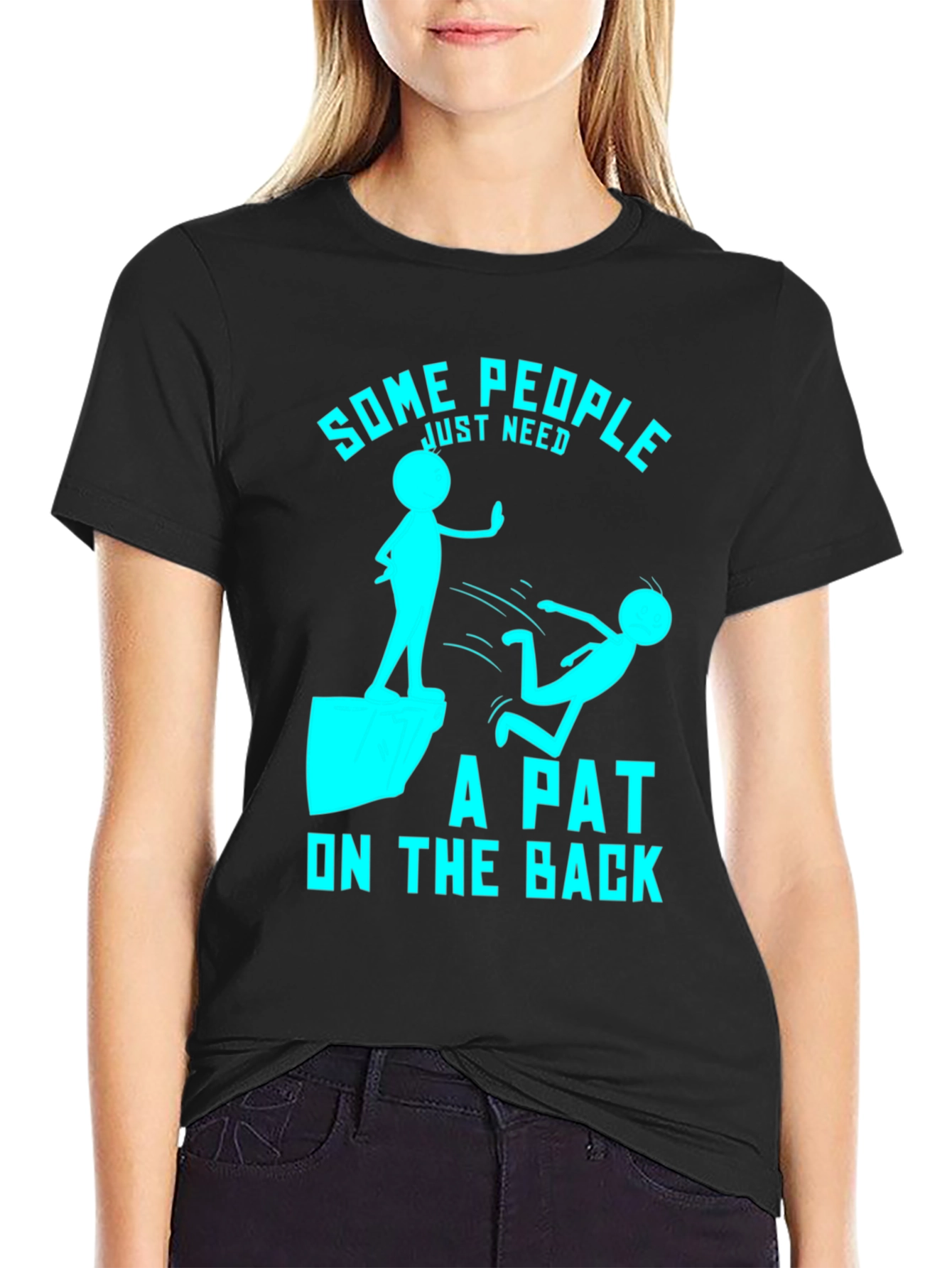 Funny Pat On The Back Graphic T-Shirt
