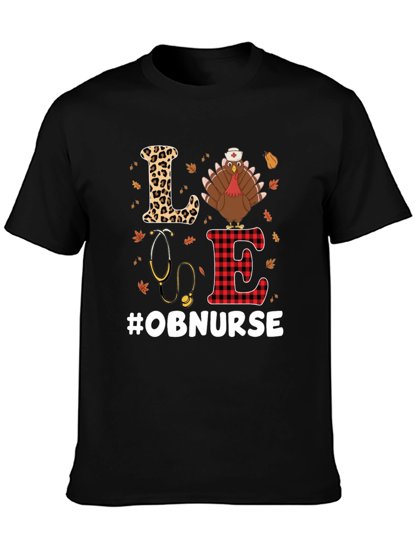 OB Nurse Thanksgiving T-Shirt