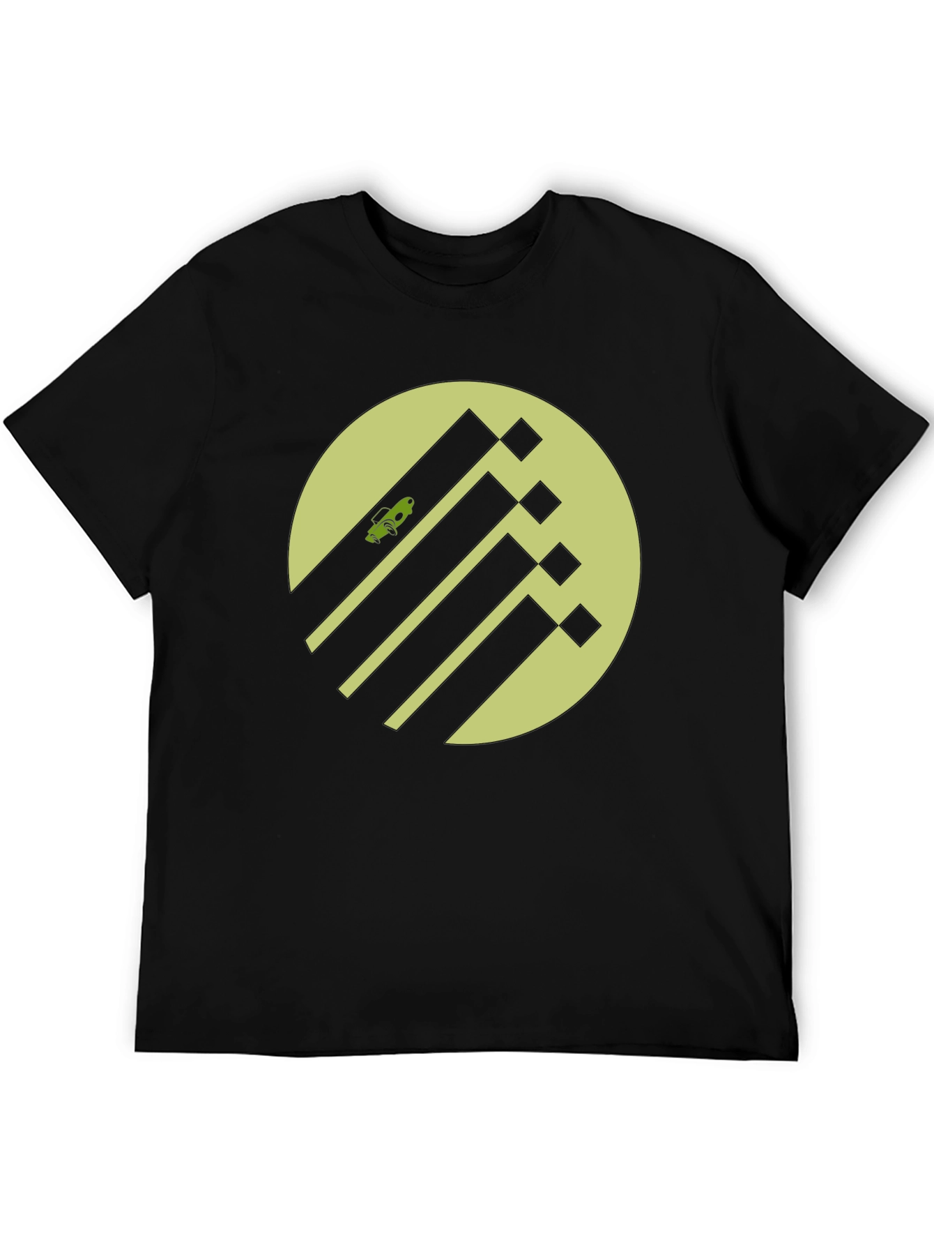 Abstract Green Car T-Shirt