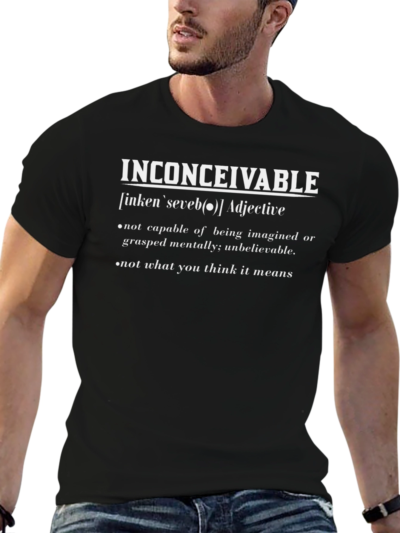 Inconceivable Definition Graphic Tee