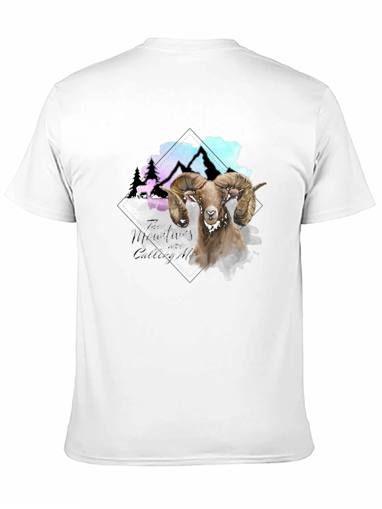 Mountains Calling Ram Graphic Tee
