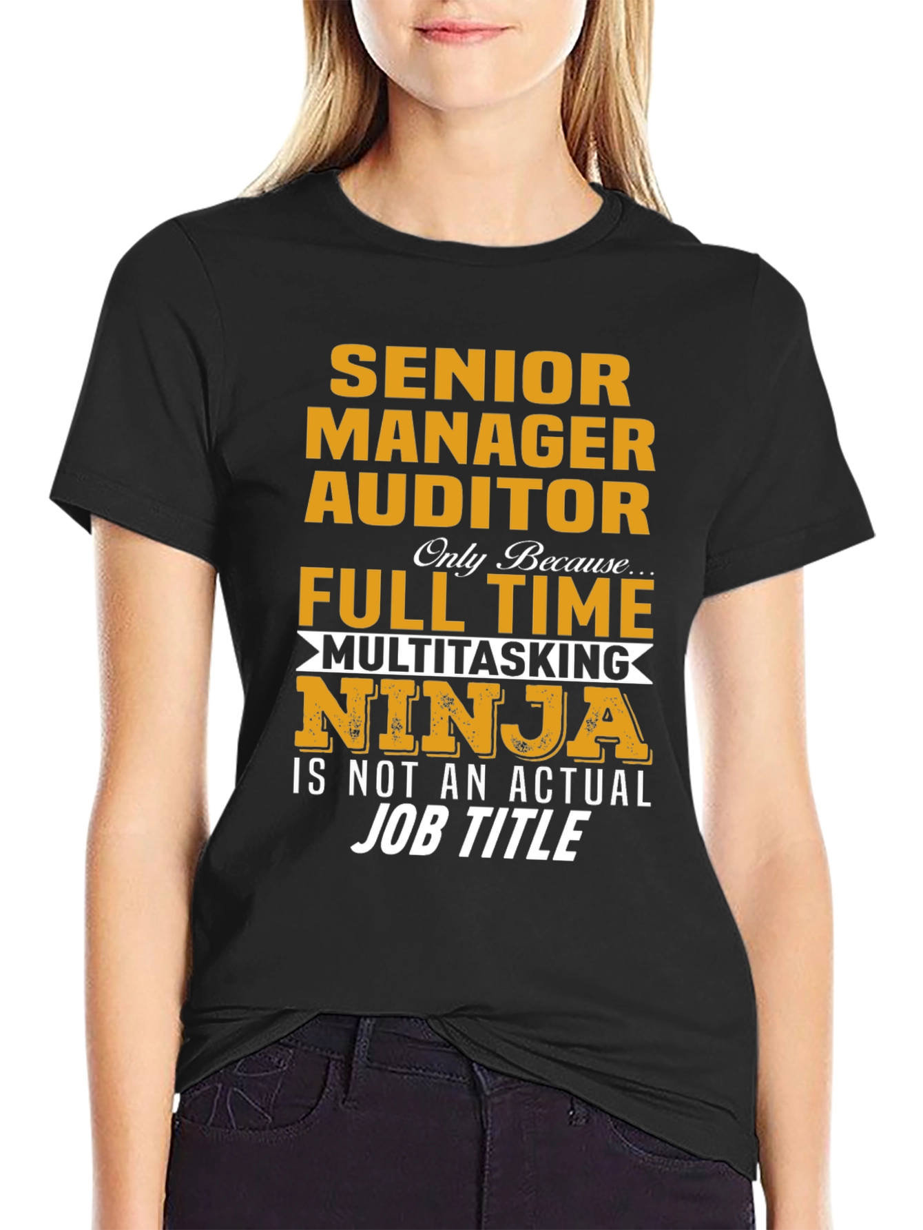 Senior Manager Auditor Ninja T-Shirt
