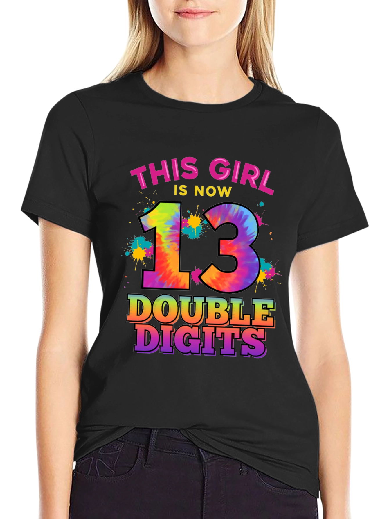 This Girl Is Now 13 Double Digits T-Shirt