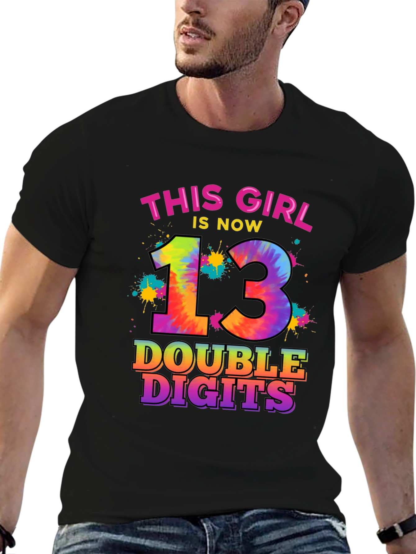 This Girl Is Now 13 Double Digits T-Shirt