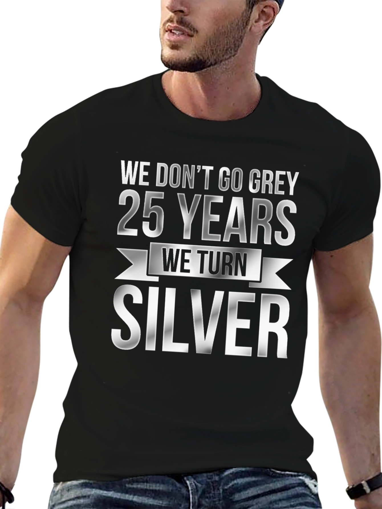 25th Anniversary Silver T-Shirt