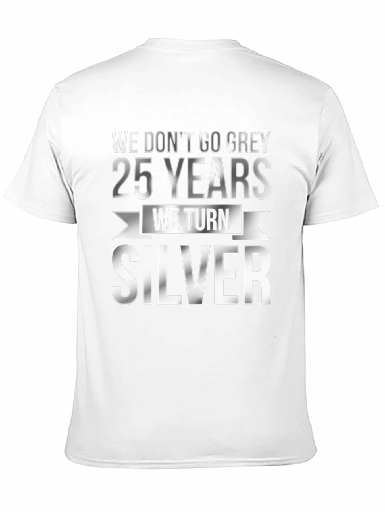 25th Anniversary Silver T-Shirt