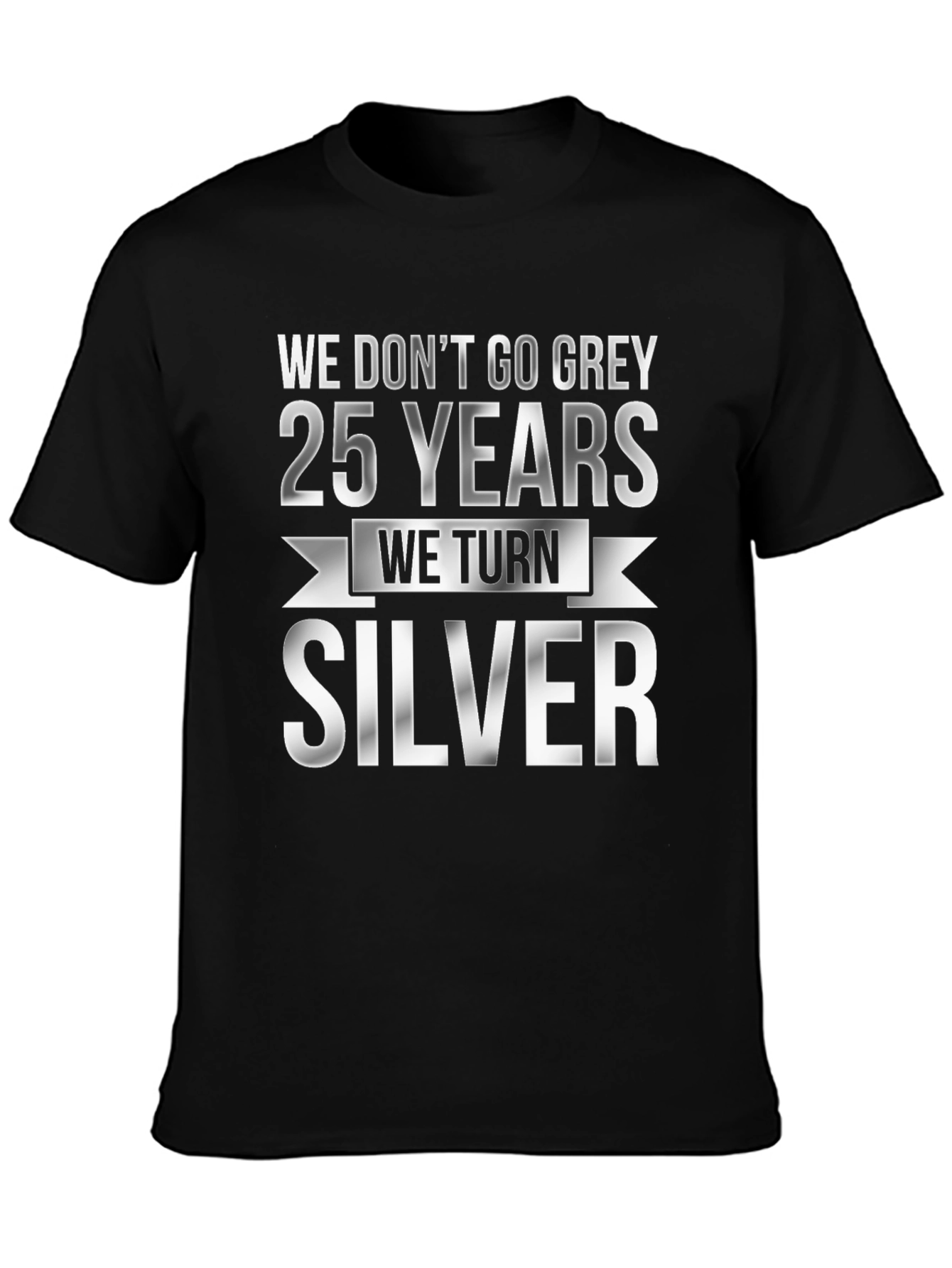 25th Anniversary Silver T-Shirt