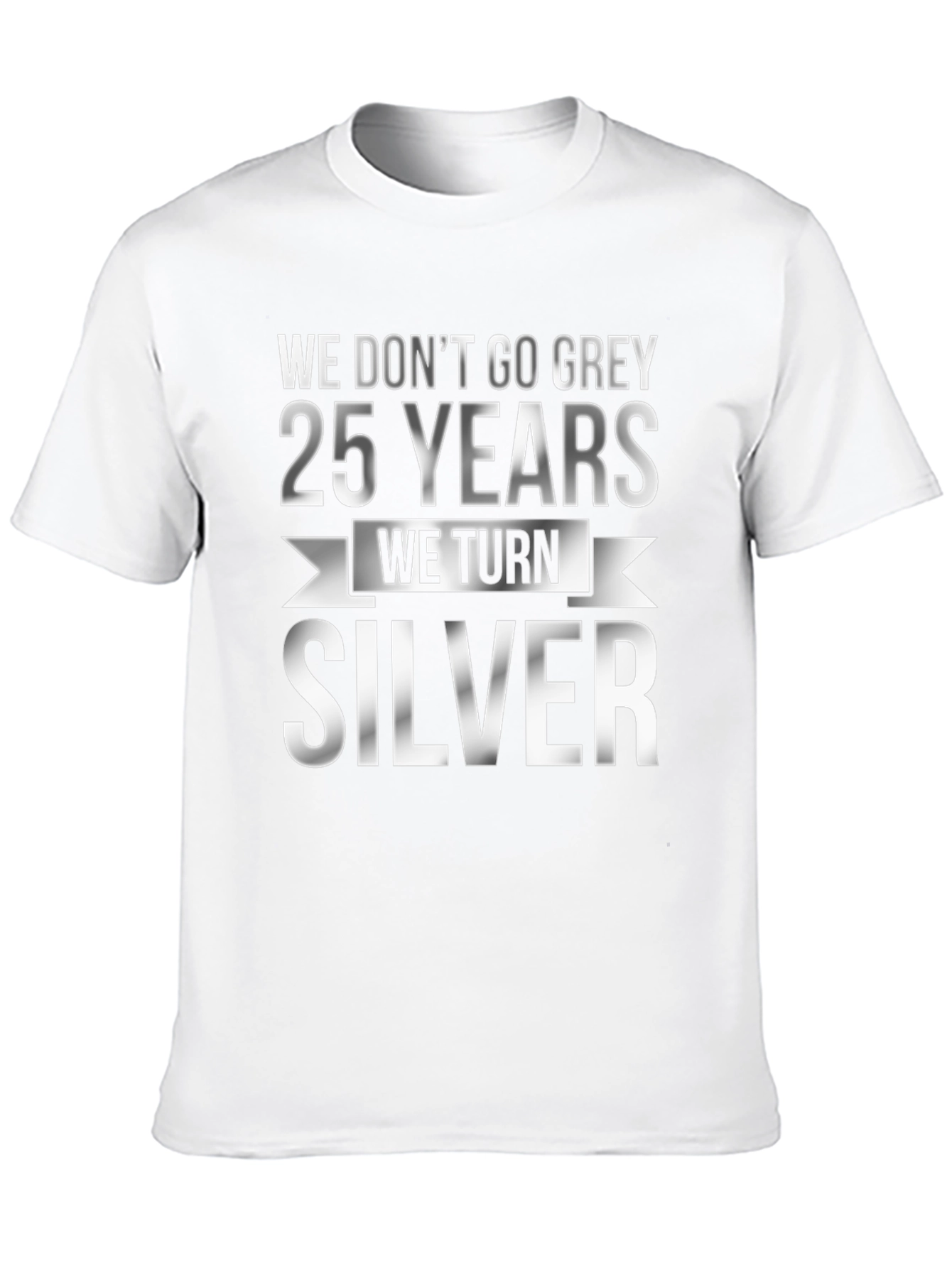 25th Anniversary Silver T-Shirt