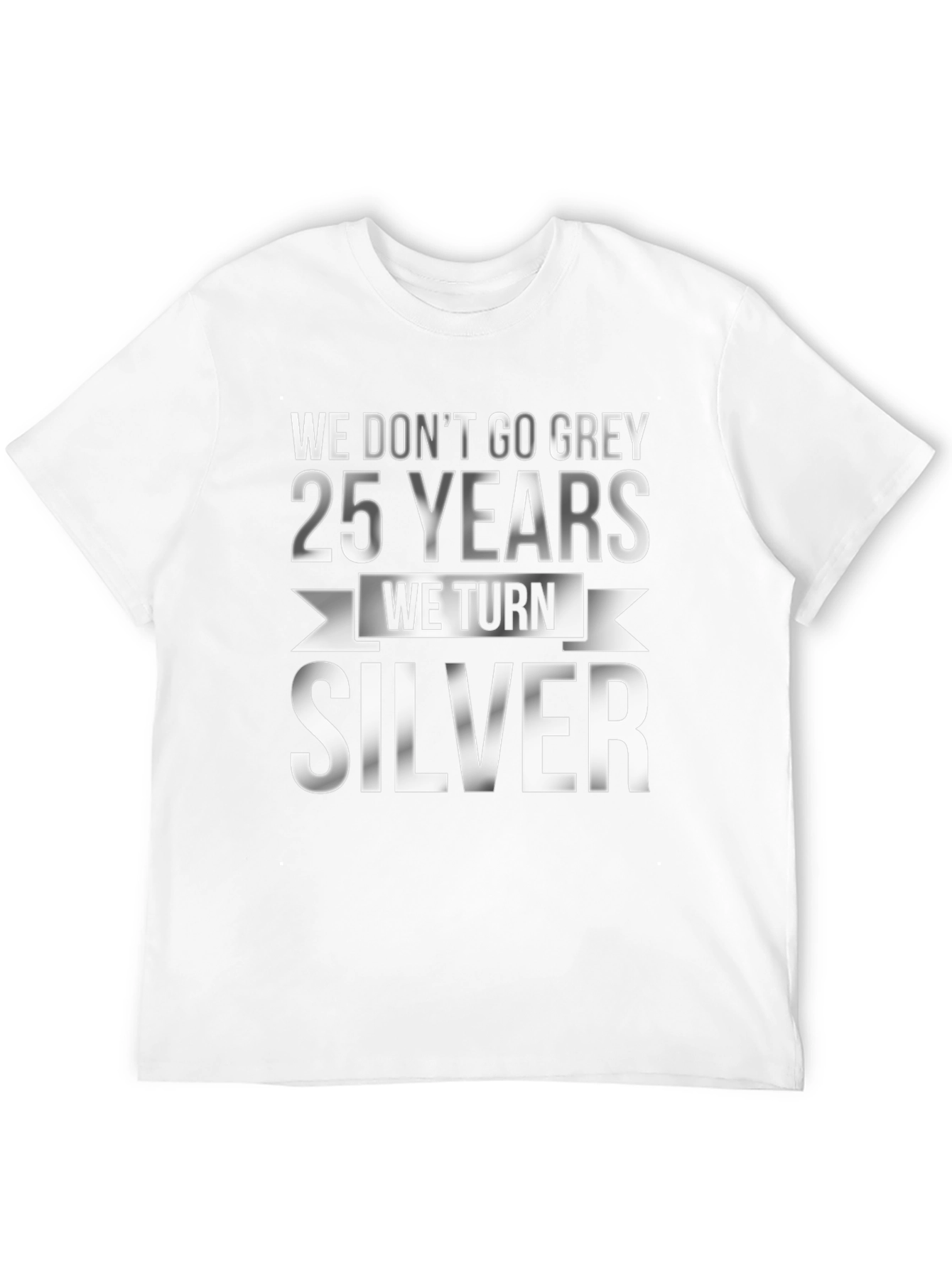 25th Anniversary Silver T-Shirt