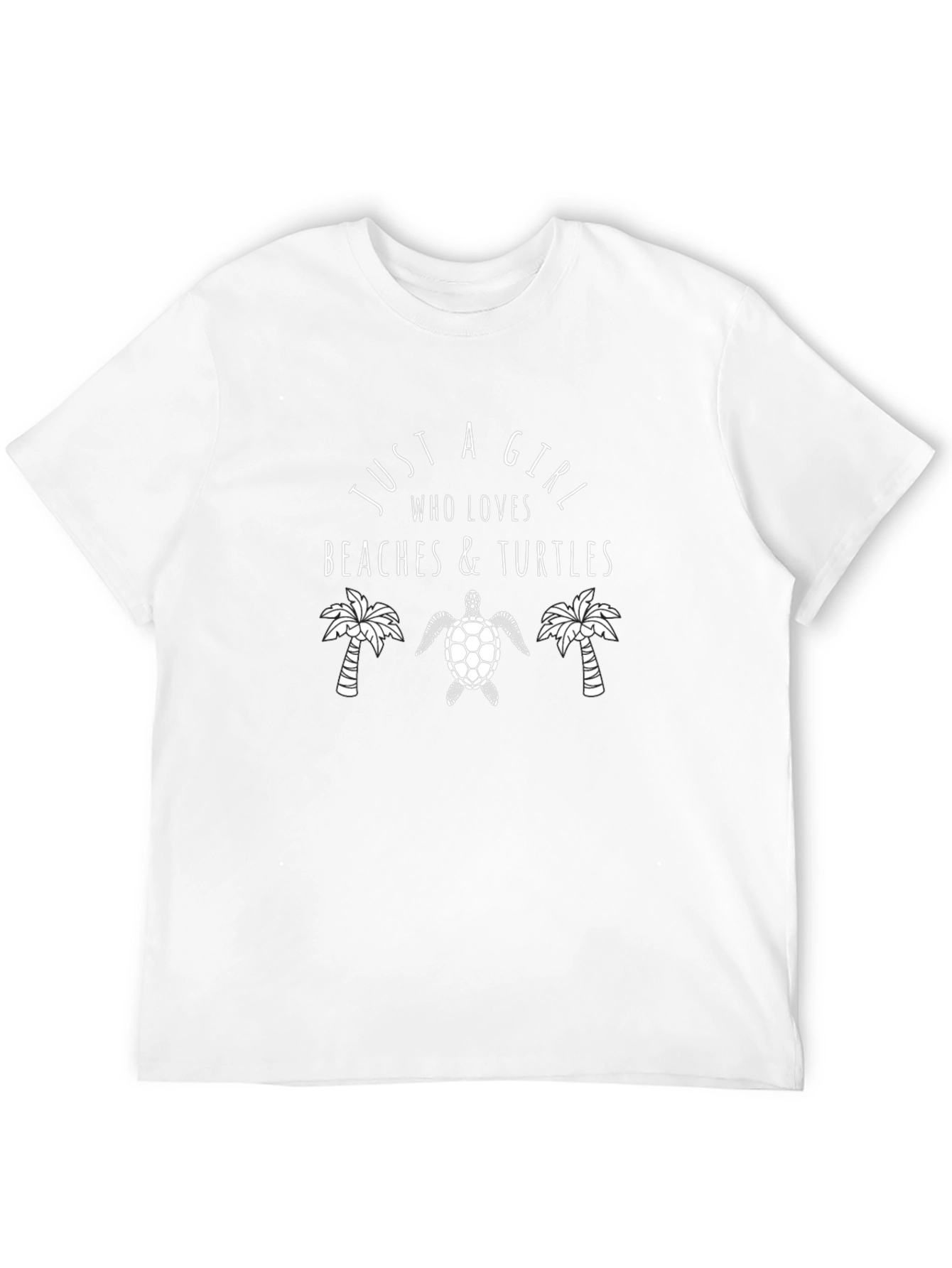Beaches & Turtles Graphic T-Shirt