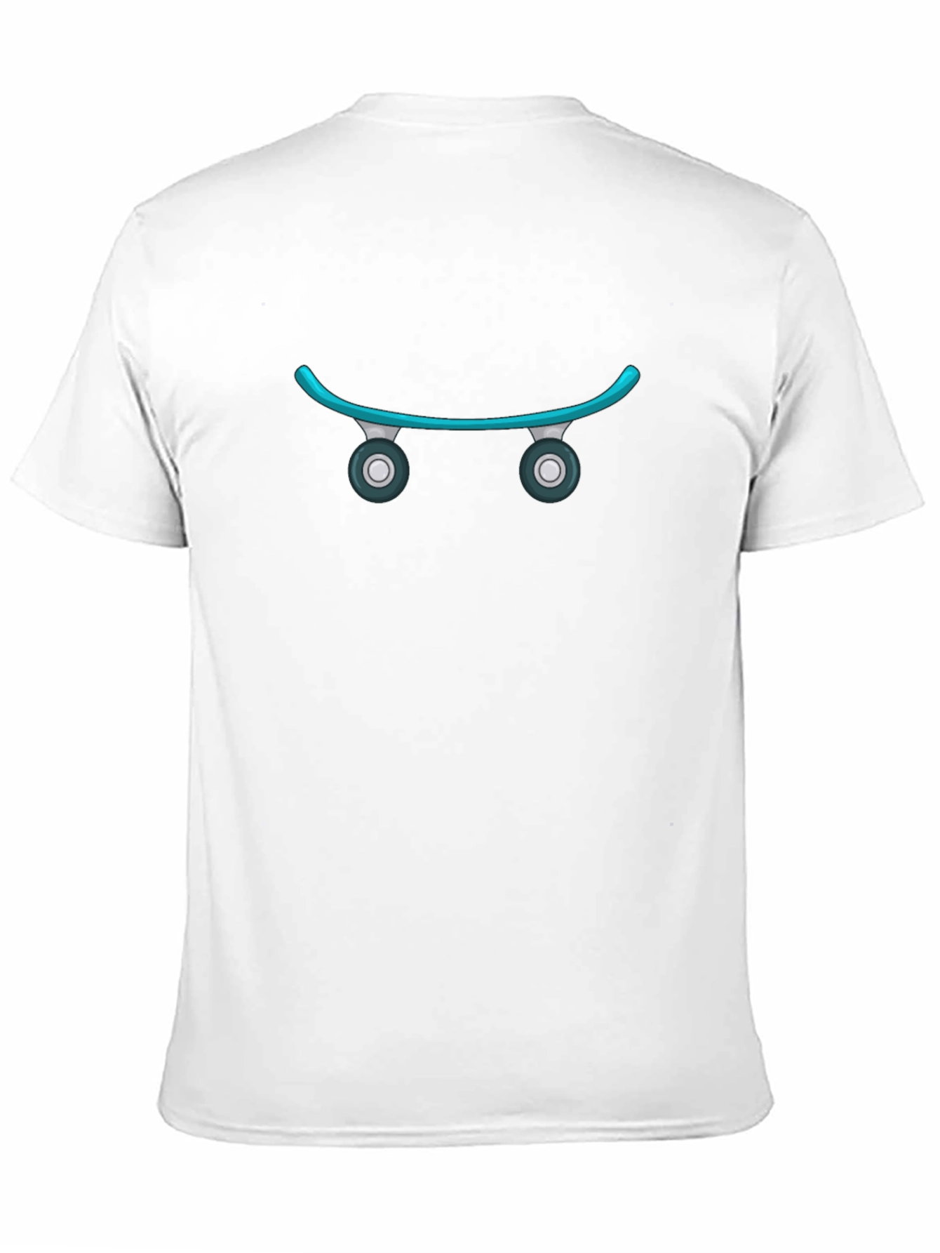 Skateboard Graphic T-Shirt - Cool & Casual