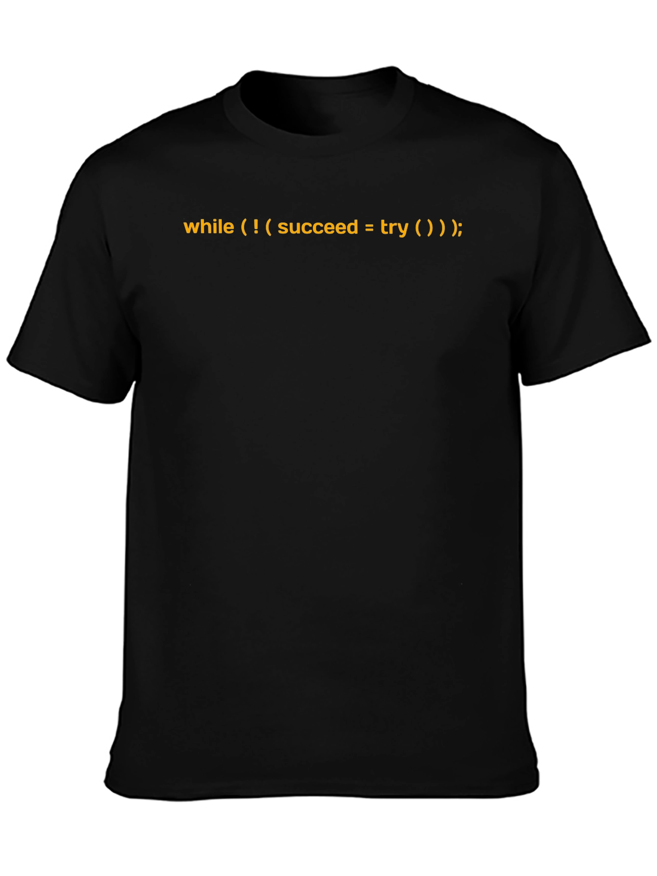 Programmer Humor T-Shirt - While Loop Design