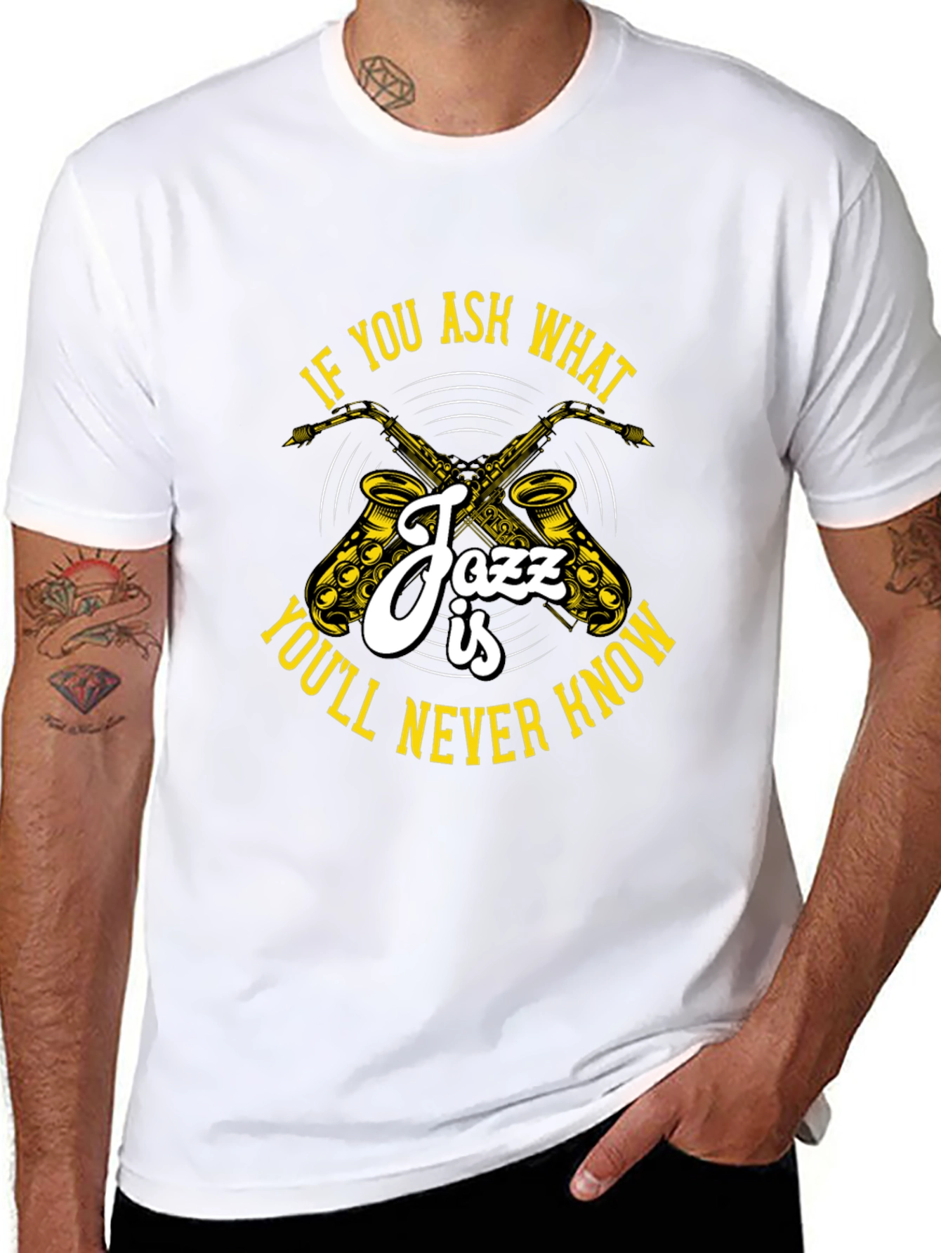 Jazz is... T-Shirt - Musical Style Tee