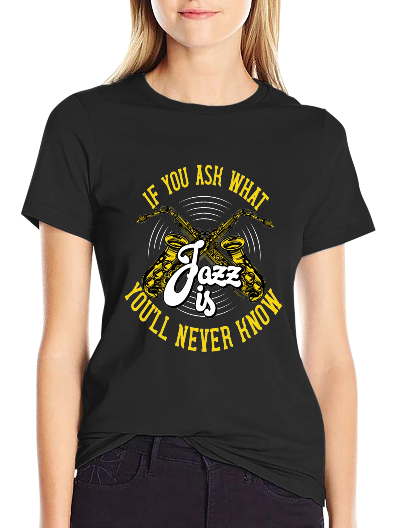 Jazz is... T-Shirt - Musical Style Tee
