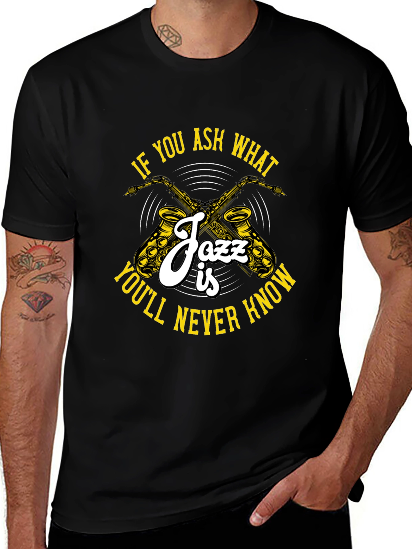 Jazz is... T-Shirt - Musical Style Tee