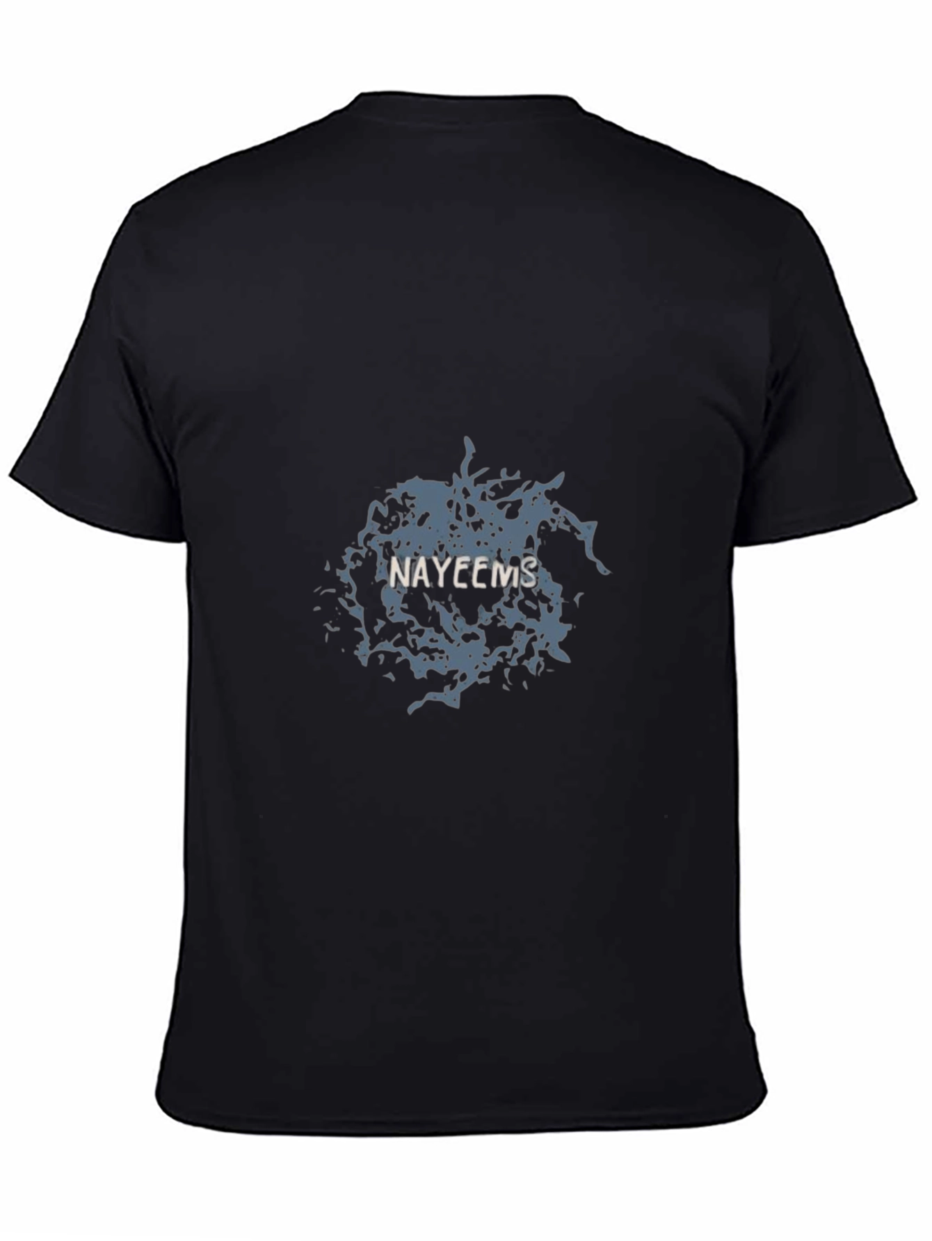 Nayeems Graphic Print Black T-Shirt