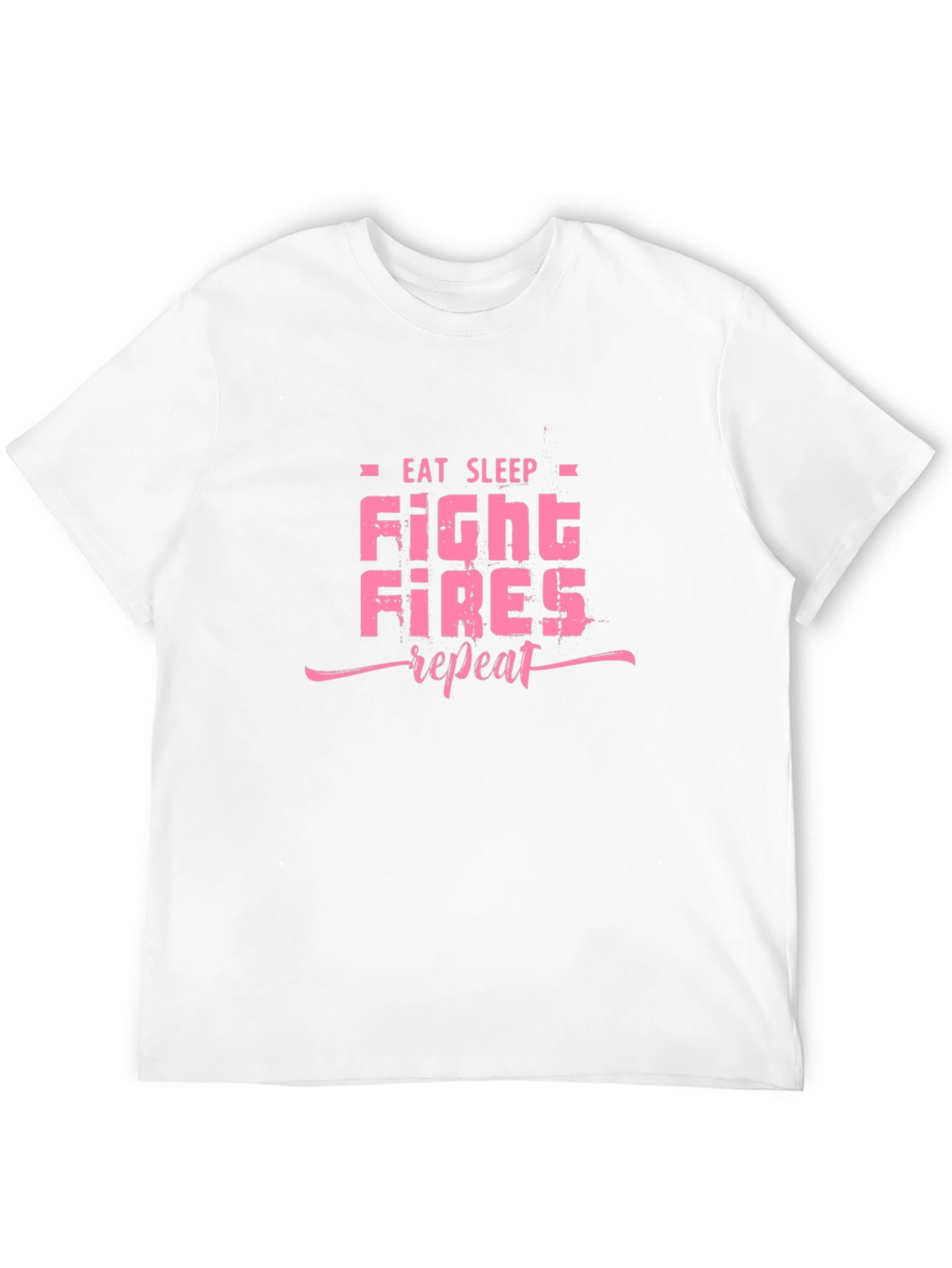 Eat Sleep Fight Fires Repeat Graphic Tee