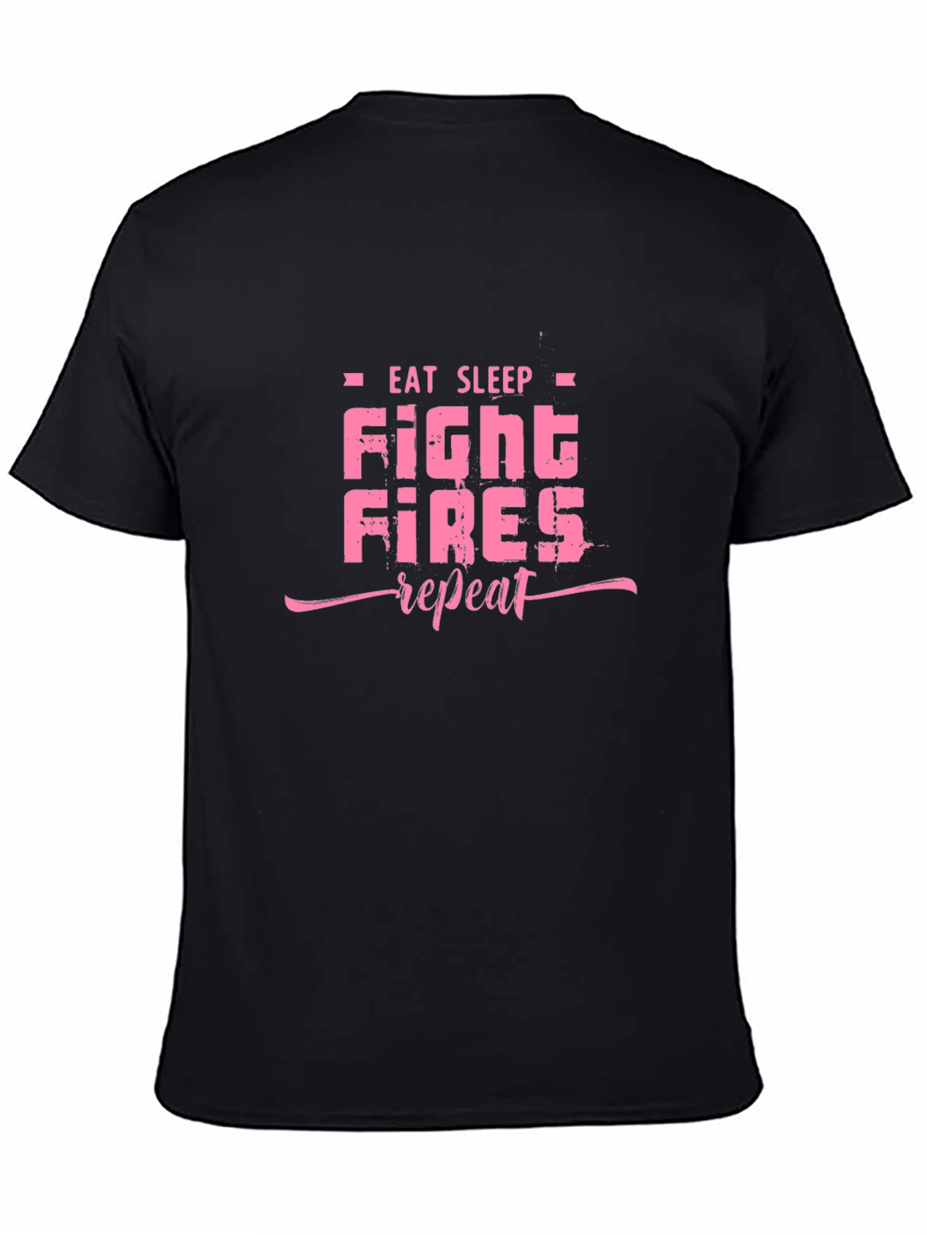 Eat Sleep Fight Fires Repeat Graphic Tee