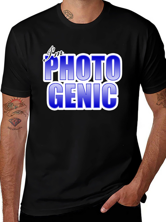 Im Photogenic Black T-Shirt