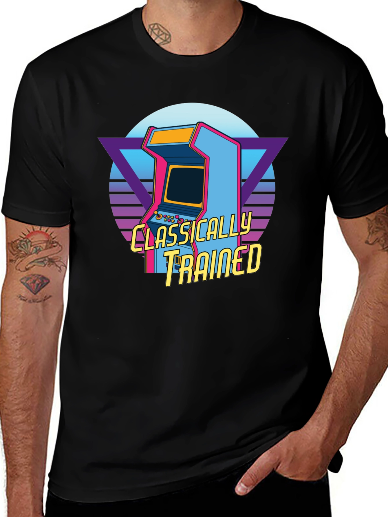 Classically Trained Retro Arcade T-Shirt