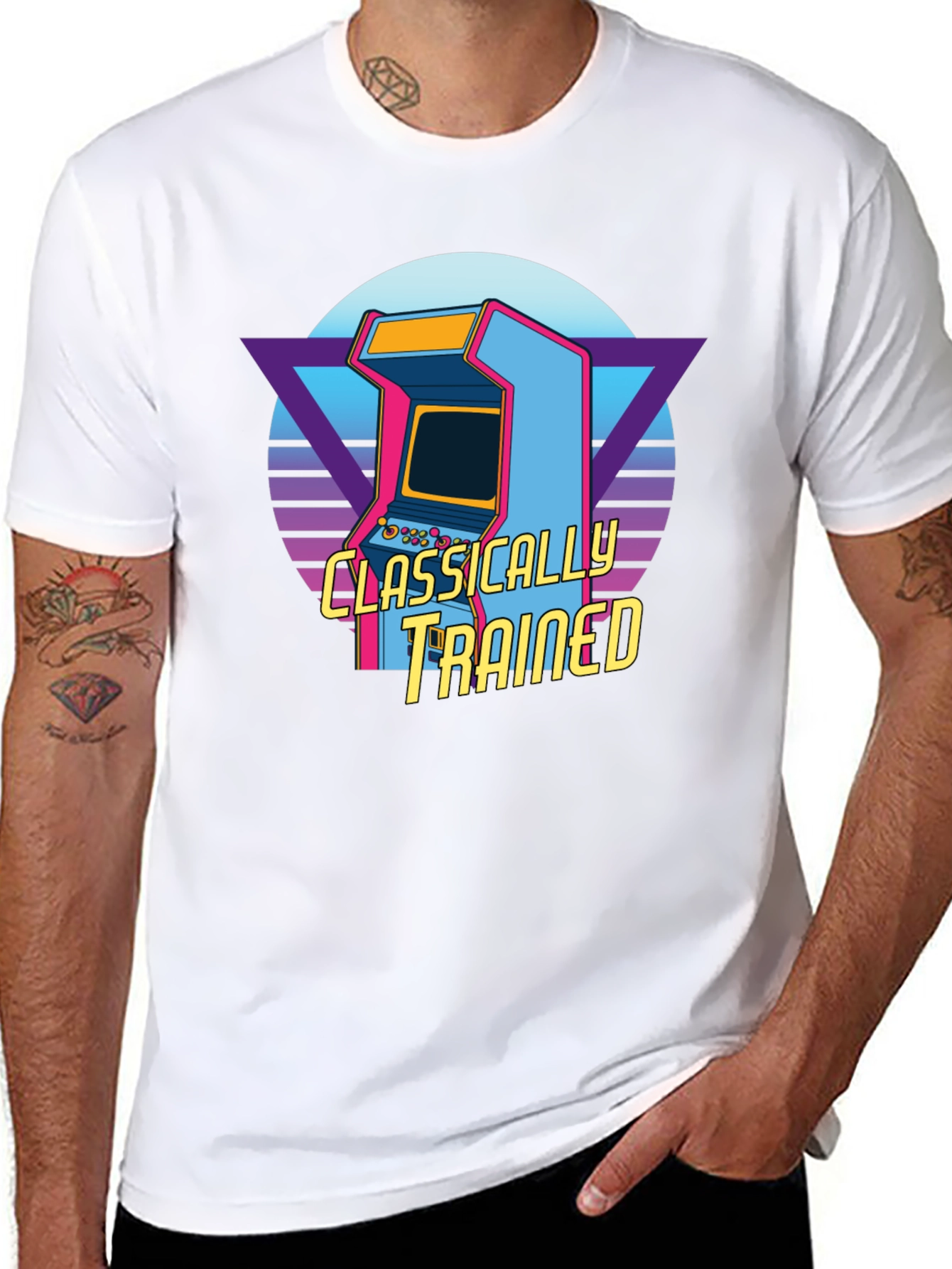Classically Trained Retro Arcade T-Shirt
