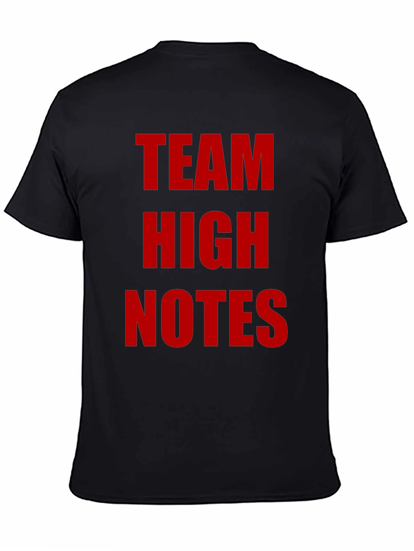 Team High Notes Graphic Tee - Black T-Shirt