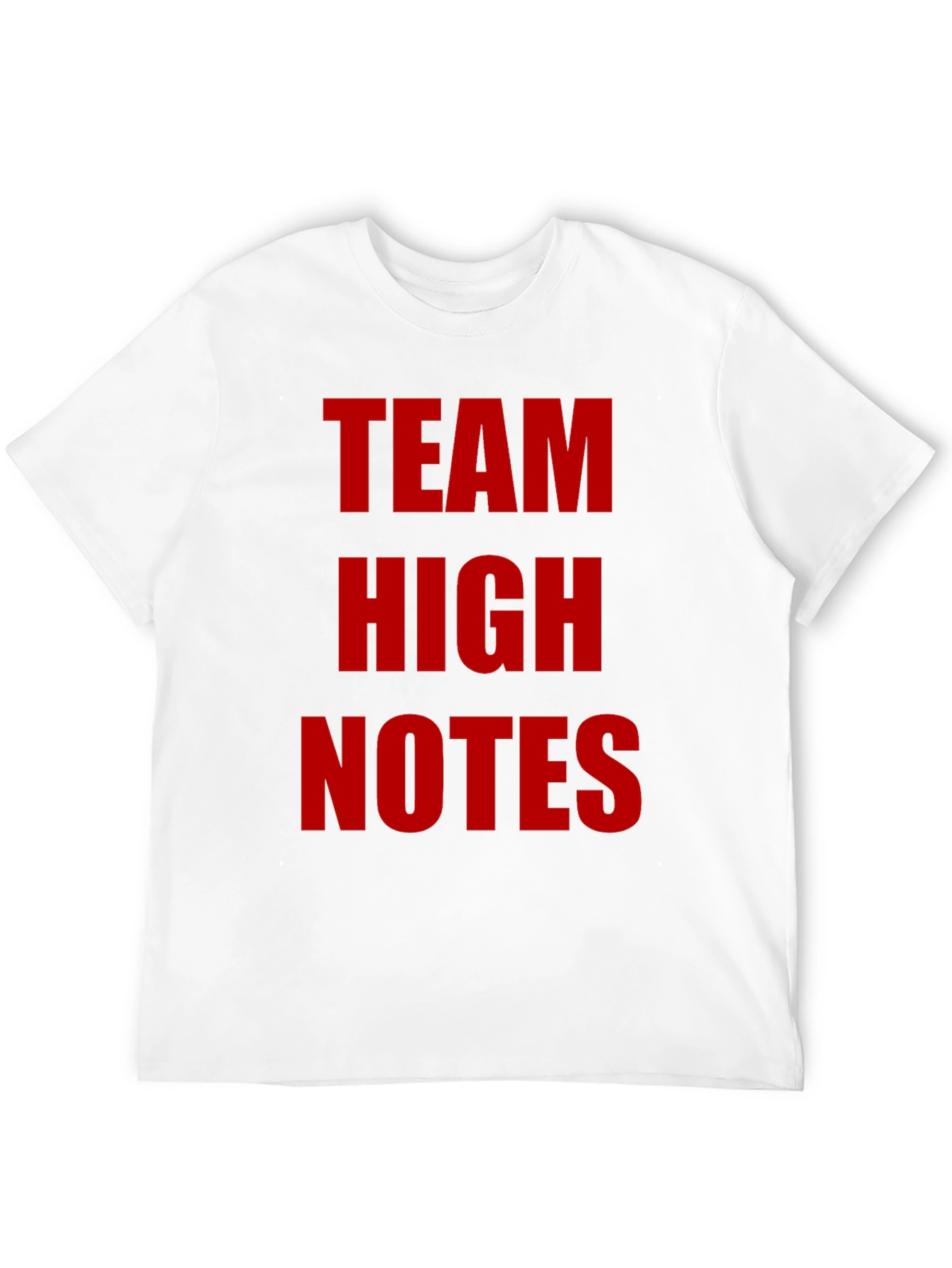 Team High Notes Graphic Tee - Black T-Shirt