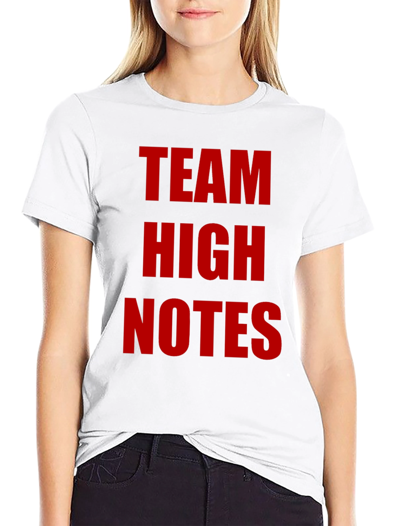 Team High Notes Graphic Tee - Black T-Shirt