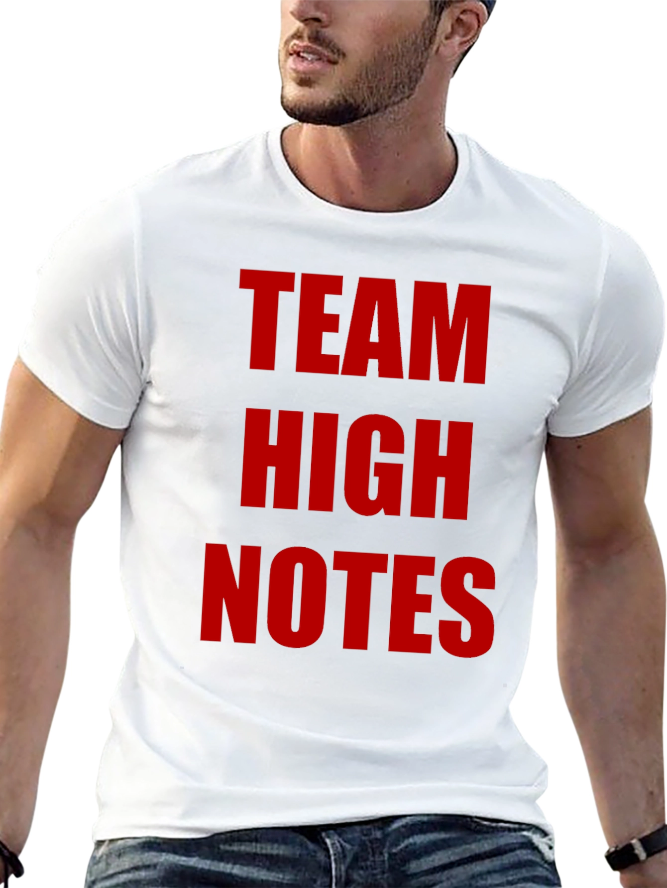 Team High Notes Graphic Tee - Black T-Shirt