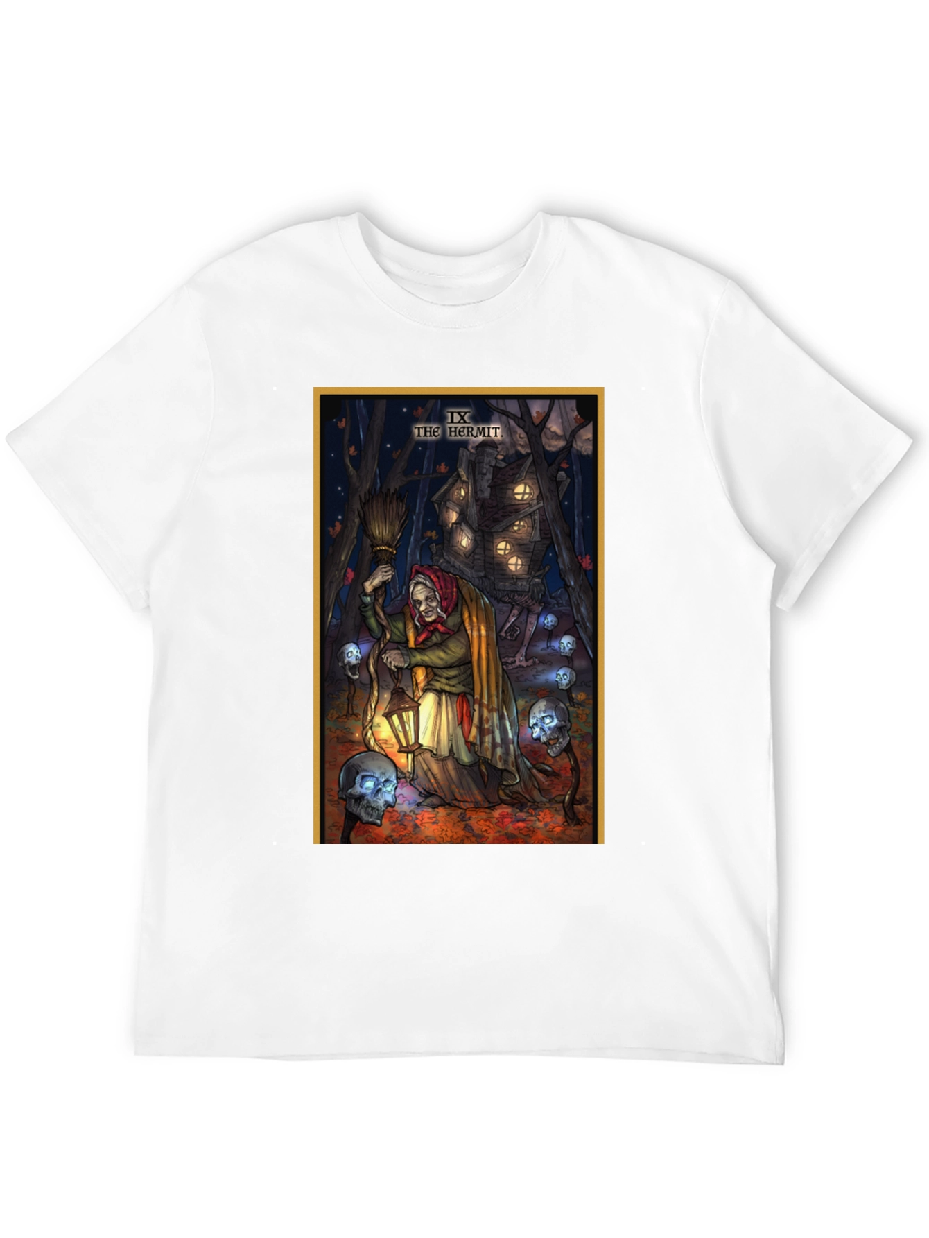 The Hermit Tarot Card T-Shirt